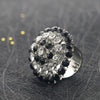 Trend Dual Purpose Crystal Luxury Hollow Brooch